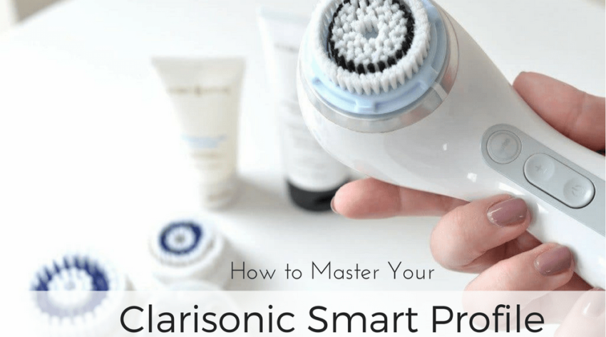 Clarisonic Smart Profile with 3 genuine brush outlet heads